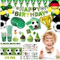 Produktbild: 80PCS Fußball Party Mitgebsel Kindergeburtstag Junge, Fußball Give Aways mit L