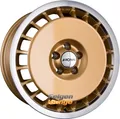 Produktbild: 4 Alufelgen RONAL R50 AERO Racing Gold Hornpoliert 8x18 ET35 5x100 18 Zoll