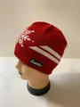 Produktbild: Eisbär Glenn Bommelmütze, Beanie, Mütze, Wintermütze Skimütze, rot