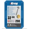 Produktbild: KREG Pocket-Hole Taschenlochschrauben 32mm SML-C125-250-INT Maxi Loc Grobgewinde