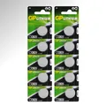 Produktbild: 10 GP Lithium CR2025 3 Volt Zelle Knopf Batterie Button Coin Cell 3V DC DL 2025