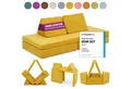 Produktbild: Linodino Kindersofa Spielsofa I aus Schaumstoff Bausteine I Spielcouch für Kinder, Wasserfeste Unterbezüge, Waschbare Chenille Bezüge 30°