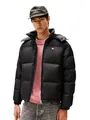 Produktbild: Tommy Jeans Winter-Daunenjacke Alaska Down Puffer EXT (warm, mit Kapuze) schwarz Herren, Größe: XL