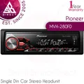 Produktbild: Pioneer MVH-280FD Single Din Autoradio│Hochleistung│RDS Tuner│USB│MP3│WMA
