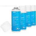 Produktbild: AF Druckluftspray 4x400ml - Air Duster für PC & Tastatur Reinigung