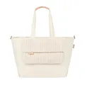 Produktbild: Babymoov Wickeltasche Tote Bag Bloom, Wickeltasche, Kapazität von 35l, zahlreiche Staumöglichkeiten, Wickelunterlage, Kinderwagenbefestigungund Schultergurt inbegriffen, abnehmbare kleine 3l Tasche