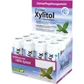 Produktbild: H&W miradent Xylitol Kaugummi 12er Display: Pfefferminz