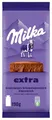 Produktbild: Milka Extra Alpenmilch – Großzügiges Schokoladenstück aus Alpenmilch Schokolade – 190 g