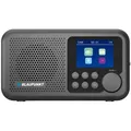 Produktbild: Blaupunkt DR8 Tragbares Radio FM DAB+ Bluetooth-Wecker Radio (DAB+-Radio, 2 W, Kopfhörerausgang, 2,4 Zoll Farbdisplay, Uhr- und Weckfunktion) schwarz