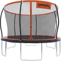 Produktbild: SportPlus I Trampolin I Garten Trampolin, Outdoor-Trampolin, Kinder-Trampolin, gepolsterte & außen angebrachte Stangen, innenliegendes Sicherheitsnetz, extra sichere Randabdeckung, angenehme Federung, patentierter Rahmen, SP-T-305/SP-T-366