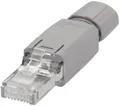 Produktbild: WAGO RJ45-Steckverbinder IP20 - CAT5e 750-975 Stecker, gerade Pole: 8P8C Grau 1St.