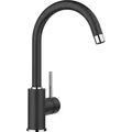 Produktbild: Blanco Küchenarmatur Mida - schwenkbarer Wasserhahn druckfest, anthrazit