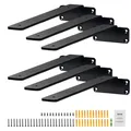 Produktbild: Regalhalterung, 261 x 100 x 45 mm, 6 Stück robuste schwebende Regalhalter, Ha...