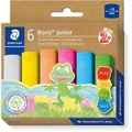Produktbild: Staedtler Kreide Noris junior 2365 C6, 6 Stück, Straßenkreide, eckig, bunt