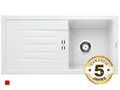 Produktbild: Blanco Favum 45 S Weiß Granitspüle Einbauspüle Küchenspüle 45US
