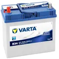 Produktbild: ASIA Autobatterie 12V 45Ah 330A/EN Varta B34 Starterbatterie Pluspol links