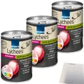 Produktbild: Edeka Lychees leicht gezuckert fruchtig und aromatisch 3er Pack 3x425g usy Block