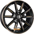 Produktbild: 4 Alufelgen BORBET LX Black Glossy Gold Spoke Rim 8x18 ET48 5x112 18 Zoll