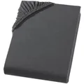Produktbild: Carpe Sonno Topper-Spannbettlaken, Anthrazit, Textil, Uni, Füllung: Baumwollfüllung, Rechteckig, 140x200 cm, Oeko-Tex® Made IN Green, Oeko-Tex® Standard 100, Schlaftextilien, Bettwäsche, Bettlaken