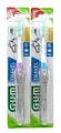 Produktbild: 2x GUM  Reisezahnbürste TRAVEL Zahnbürste - klappbar - Antibakteriell soft