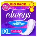 Produktbild: always Daily Protect Extra Long mit Frischeduft, 40Stk. Slipeinlage