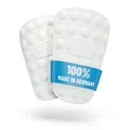 Produktbild: SoPro Schienbeinschoner für Kinder & Erwachsene - 158 x 110 x 5 mm - leicht, klein, rutschfest & geruchsneutral - Kein Schutz - Made in Germany - Shinform Schienbeinschoner für Herren & Damen