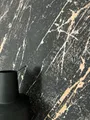 Produktbild: Newroom Vliestapete, Schwarz Tapete Modern Marmor - Marmoroptik Marmor-Tapete Gold Grau 3D Optik Glamour Metallic für Wohnzimmer Schlafzimmer Küche