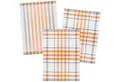 Produktbild: Kracht Geschirrtuch Blockstreifen, (Set, 3-tlg., 3-teilig), 3er Pack Geschirrtücher ca. 50x70cm Halbleinen
