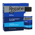 Produktbild: REGAINE Männer Lösung | stoppt erblich bedingten Haarausfall | 1 Monats Packung | mit 5% Minoxidil | regt neues Haarwachstum an | mit 2 Applikatoren für gezieltes Auftragen