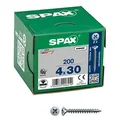Produktbild: SPAX Universalschrauben Z2 Senkkopf WIROX 1081010400303 4 mm x 30 mm, 200 St.
