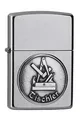 Produktbild: Zippo Sturmfeuerzeug - Joiner, Street Chrome, Emblem - Nachfüllbar - Wiederverwendbar - Windfestes Design - Geschenkbox - Made in USA