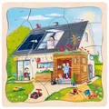 Produktbild: Schichtenpuzzle Wir bauen ein Haus