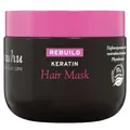 Produktbild: ahuhu REBUILD Keratin Haarmaske (150ml) - Restrukturierende Intensivmaske, Mit Phytokeratin, Amaranth und schützender Tucuma-Butter, Vegane Haarpflege.