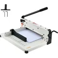 Produktbild: VEVOR Papierschneider manuelle Schneidemaschine (bis A4 Papier 304,8 mm, 400 Blatt), Papierschneidemaschine Hebelschneider, Guillotine-Schere für Papier höchste Präzision Büro Zuhause Schule weiß
