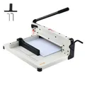 Produktbild: VEVOR Papierschneider manuelle Schneidemaschine (bis A4 Papier 304,8 mm, 400 Blatt), Papierschneidemaschine Hebelschneider, Guillotine-Schere für Papier höchste Präzision Büro Zuhause Schule weiß