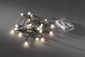 Produktbild: Lichterkette Konstsmide LED Globelichterkette 20LEDs weiß batteriebetr