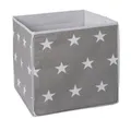 Produktbild: roba Aufbewahrungsbox, BxH: 34 x 34 cm, Kunststoff - grau