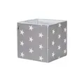 Produktbild: Roba Aufbewahrungsbox  Little Stars ¦ grau ¦ Maße (cm): B: 34 H: 34 T: 34.0