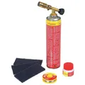Produktbild: ROTHENBERGER Industrial RoFix Set 1800 Lötbrenner 6-teiliges Komplettset 650°C | inkl. Multigas 600 ml, 3x RoVlies, 1x Fittinglötpaste 100g, 1x Fittingslot 100g | 2,5 h Arbeitszeit | 35513
