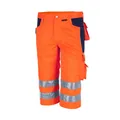 Produktbild: QUALITEX HIGH QUALITY WORKWEAR Shorts PRO WS warnorange/marine Damen: 38 Herren: 44