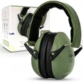 Produktbild: Schallwerk ® Kapselgehörschutz Kiddies (Olive Green) | Gehörschutz Kinder - Hochwertige Lärmschutz Kopfhörer mini - Ohrenschützer ideal für Alltag & Events