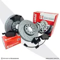 Produktbild: Original Zimmermann Sport Bremsen Set 2 Bremsscheiben + 4 Bremsbeläge vorne