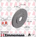 Produktbild: Bremssatz (2 Bremsscheiben) ZIMMERMANN 100.1235.52
