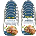 Produktbild: TULIP 12x 450 g Sandwichbelag aus Schweinefleisch | Frühstücksfleisch saftiges Fleisch | Brotbelag ideal für Sandwichkreationen | Frühstücksfleisch in der Konserve