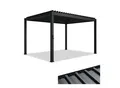 Produktbild: Juskys Lamellendach Tahiti 3x4 m - Stahl Pergola - Terrassenüberdachung stabil - Anthrazit
