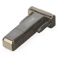 Produktbild: Digitus USB 2.0 Adapter, USB-A Stecker > Seriell RS232 Stecker, schwarz