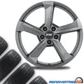 Produktbild: 4x Alu Ganzjahresreifen Kompletträder für VW Touran Reifen 215/50R17 Goodyear