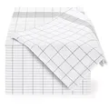 Produktbild: Blumtal Premium Geschirrtücher 5er Set 50x70cm - Küchentücher Baumwolle - OEKO-TEX zertifizierte Küchenhandtücher - Trockentücher Küche - Geschirrtuch grau - waschbar bis 95°C - Kitchen Towels kariert