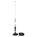 Produktbild: Albrecht S75 CB-Funk Antenne - Mobilantenne mit Magnetfuß & 4m Kabel