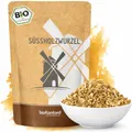 Produktbild: BIO Süßholzwurzel 250g | Süssholz geschnitten | aus kontrolliert biologischem Anbau | natürlich süß & aromatisch | für Tee & Lakritz | bioKontor